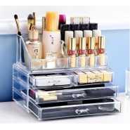 Acrylic Cosmetics Makeup Organizer Storage Box Drawers- Clear.