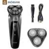 ENCHEN Black Stones3 Waterproof Beard Trimmer Shaver - Black, Silver