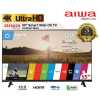 Aiwa 55-Inch UHD 4K Web OS Smart TV WS-558S, Frameless, Youtube, Netflix, Prime Video, USB, Bluetooth, HDMI, Inbuilt Free To Air Decoder - Black