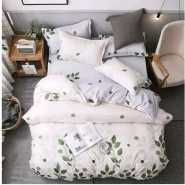 Duvet 4Pc Set Double Faced 1Bedsheet&2 Pillow Cases - Multicolor