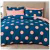 Best Design 4Pcs Duvet Set With 2 Pillowcases & 1 Bedsheet - Multicolour