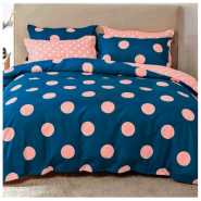 Best Design 4Pcs Duvet Set With 2 Pillowcases & 1 Bedsheet - Multicolour