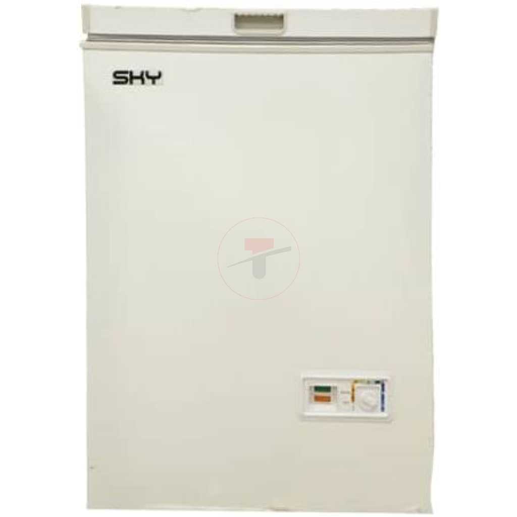 Sky SK170 Litres Double Chest Freezer (Gross :170L Net :150L )- White