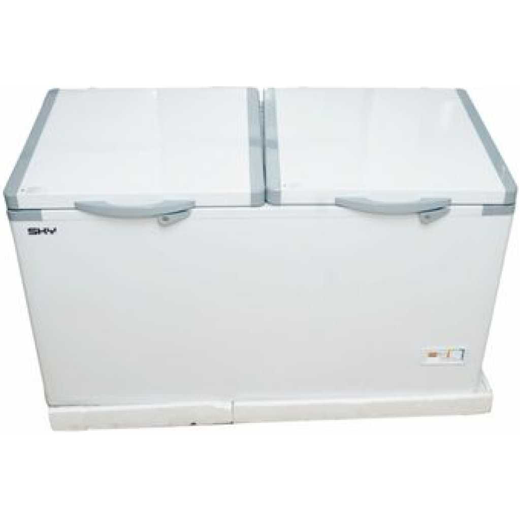 Sky Chest Freezer 700 Litres Gross -DD - White & Grey