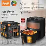 RAF 6 Litres Healthy Oil Free Air Fryer - R.5324 – Black