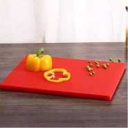 40*60 Cm Plastic Commercial Heavy Duty Cutting Chopping Board-Red