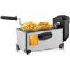 RAF 3.5 Litres Electric Stainless Steel Single Deep Fryer 2000W - Silver & Black