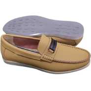 Men's Designer Mocassin Shoes - Brown