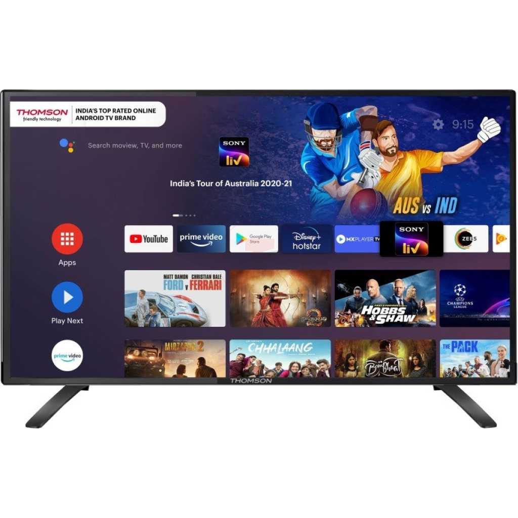 Smartec 32 Inch Android Smart TV With Inbuilt Free To Air Decoder - Black