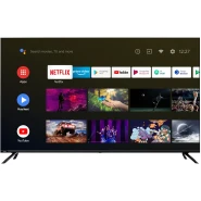 Smartec 50-Inch Full HD Smart TV; Frameless Android LED; Youtube, Netflix, Prime Video, Free To Air Decoder, HDMI, USB - Black