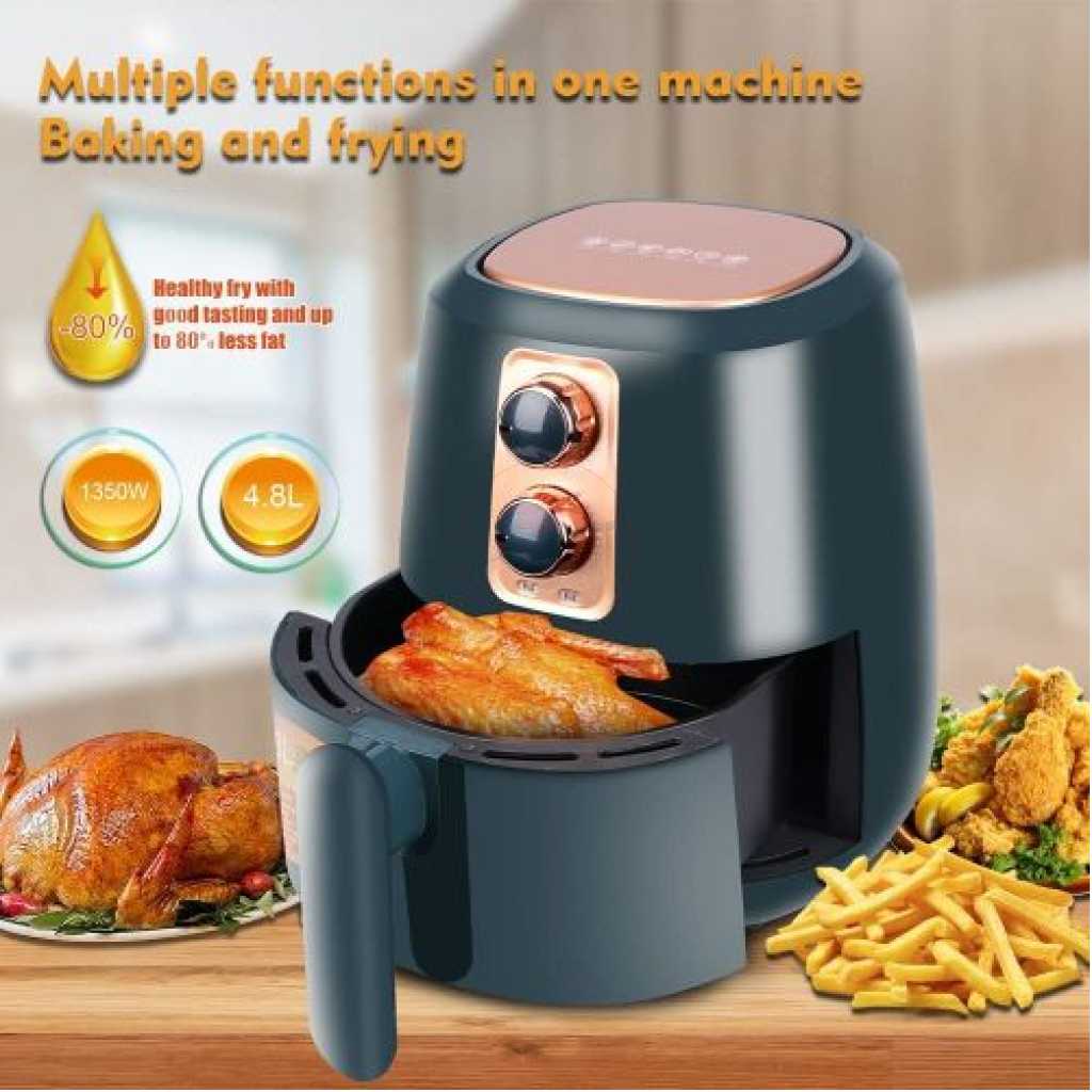 RAF R.5282 4.8 Litres Air Fryer - Green