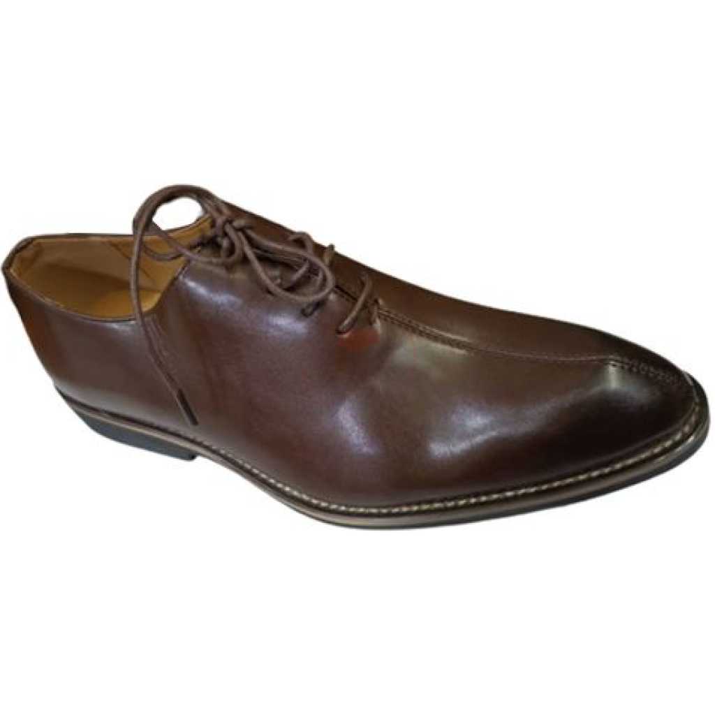 Men's Slip-On Gentle Shoes - Coffee Brown