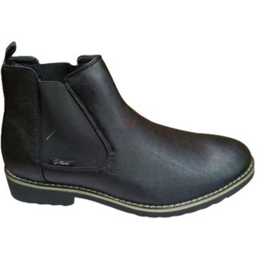 Men's Designer Boots - Black