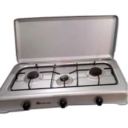 Blueflame Gas Cooker O-300J Triple Gas Top Burner - Grey