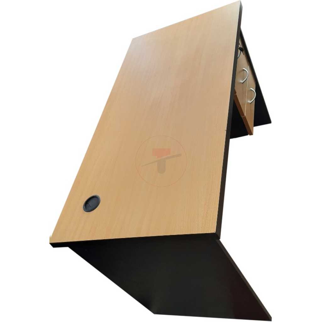 Durable Office Table/ Office Desk 120cm- Beech