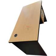 Durable Office Table/ Office Desk 120cm- Beech Office Tables TilyExpress