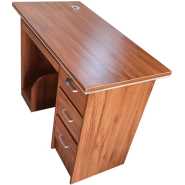 Durable Office Table/Computer Table One Meter- Cherry Office Tables TilyExpress