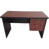 Durable Office Table/ Office Desk 120cm- Mahogany Office Tables TilyExpress