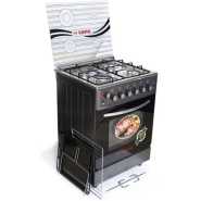 Sano 60X60 Full Gas Electric Oven Cooker With Rotisserie, Grill, Auto Ignition, Oven Lamp - Brown