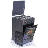 Sano 55X55 Full Gas Cooker With Rotisserie, Electric Oven & Grill, Auto Ignition – Brown Gas Cookers TilyExpress