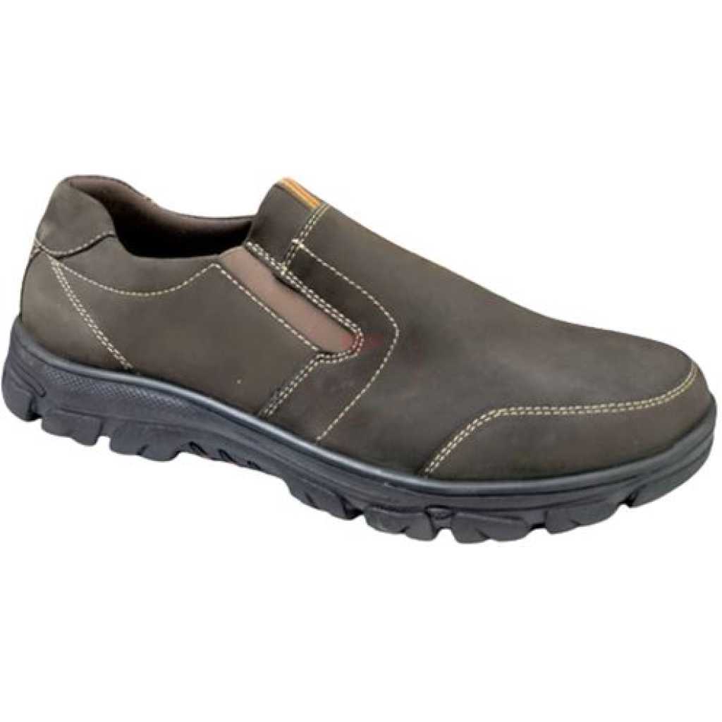 Men's Slip On Casual Shoes - Brown