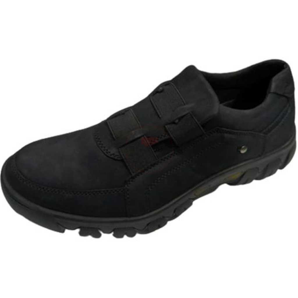 Men's Slip On Casual Shoes - Black