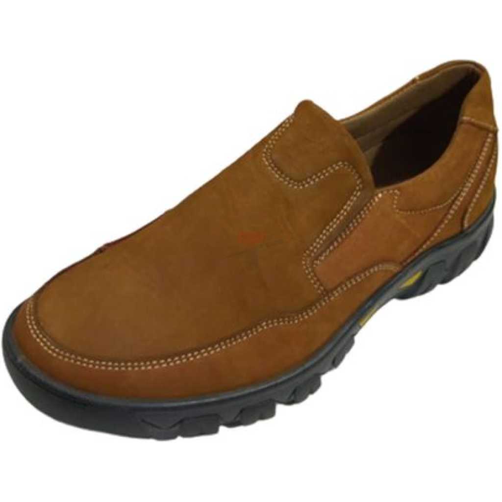 Men's Slip On Casual Shoes - Brown