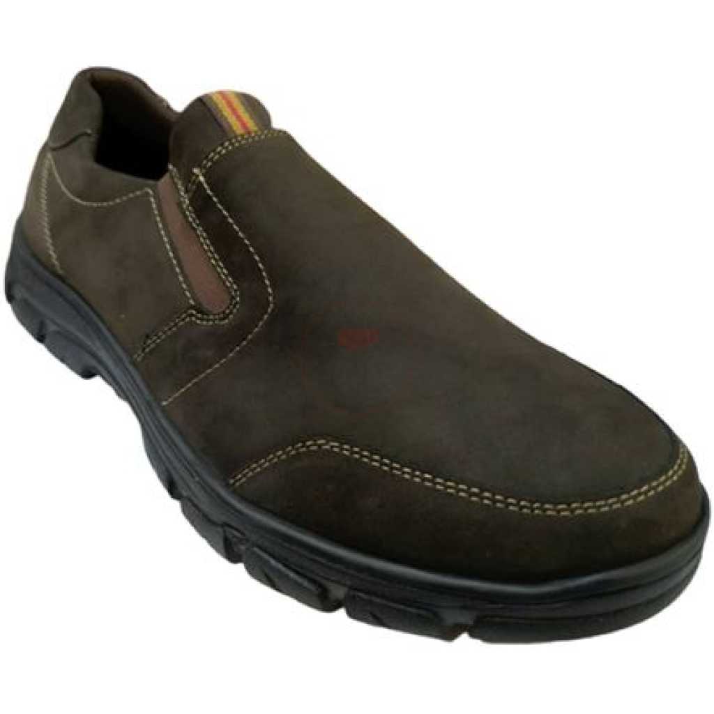 Men's Slip On Casual Shoes - Brown