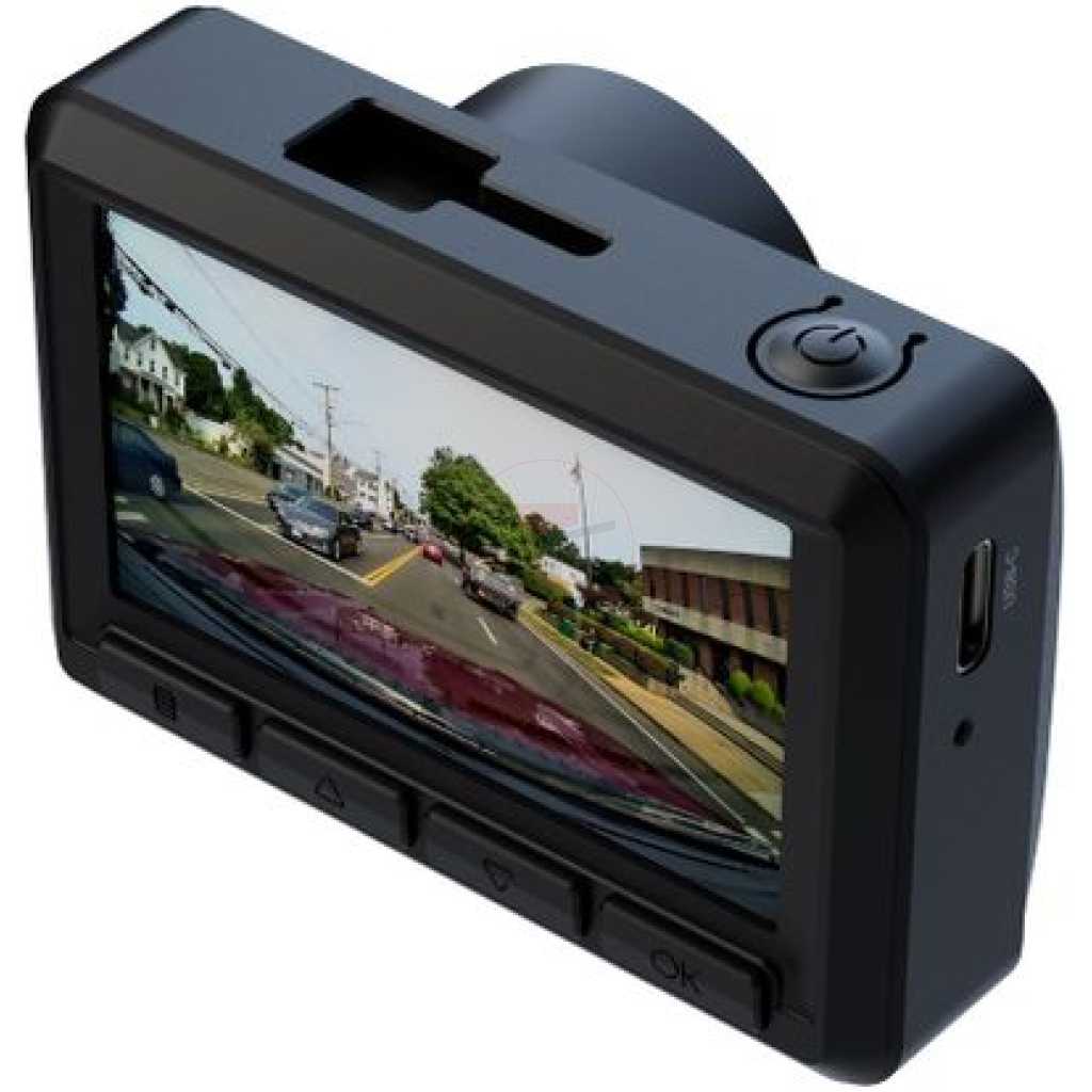 Powerology Dash Camera 2.45” IPS HD Display - Blue