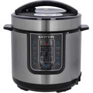 Krypton 6 L Multi-functional Electric Rice, Pressure Cooker KNPC 6297 , Silver