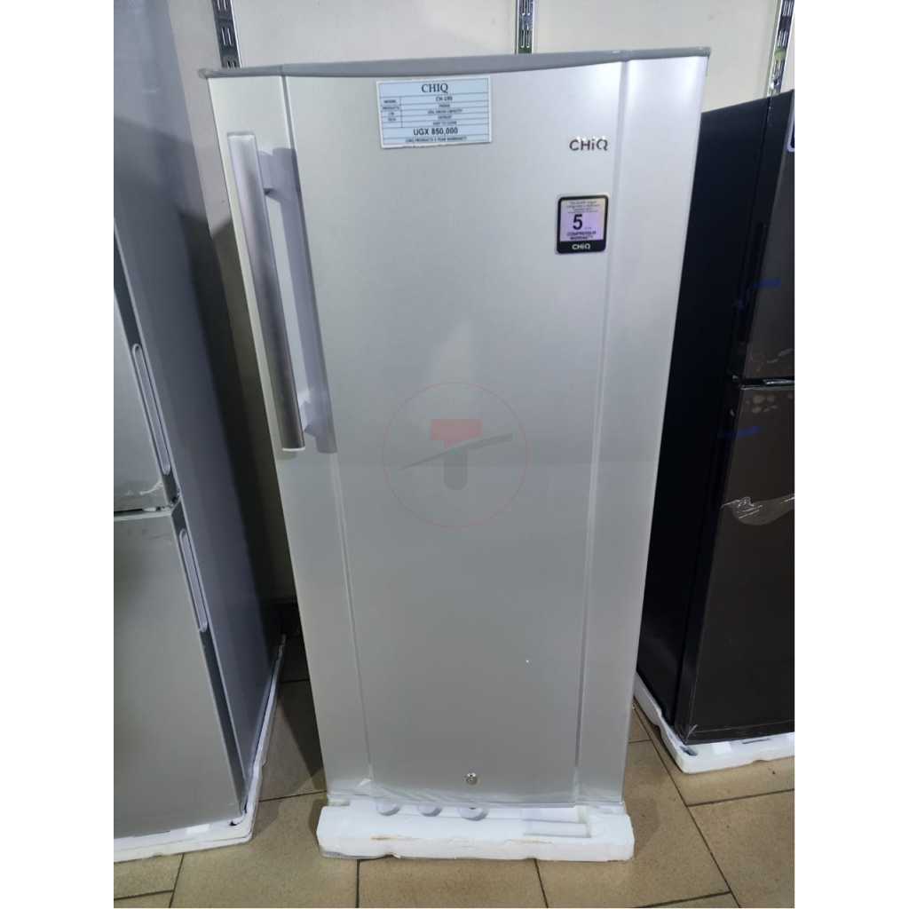 CHiQ 195-Litres Fridge CSR195; Single Door Defrost Refrigerator - Silver