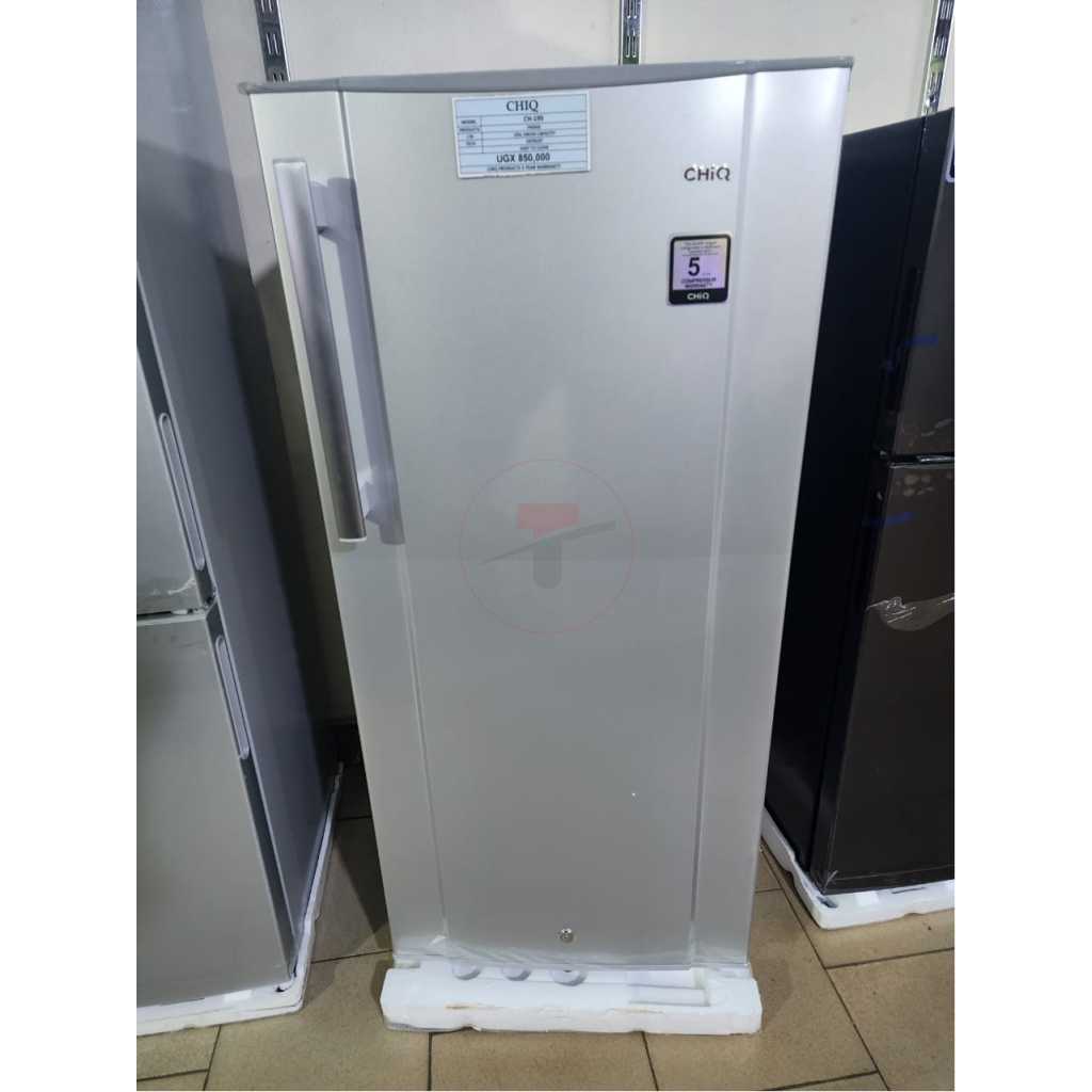 CHiQ 195-Litres Fridge CSR195; Net (150L) Single Door Defrost Refrigerator - Silver