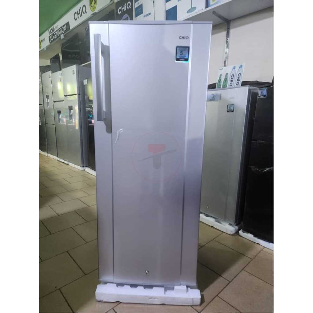 CHiQ 230-Litre Fridge CSR230; Single Door Defrost Refrigerator - Silver