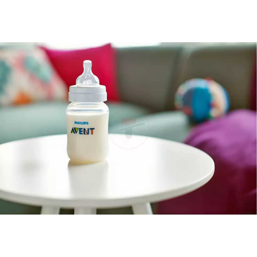 Philips Avent Anti-Colic Baby Bottle 125ml X2, SCG810/62 - White