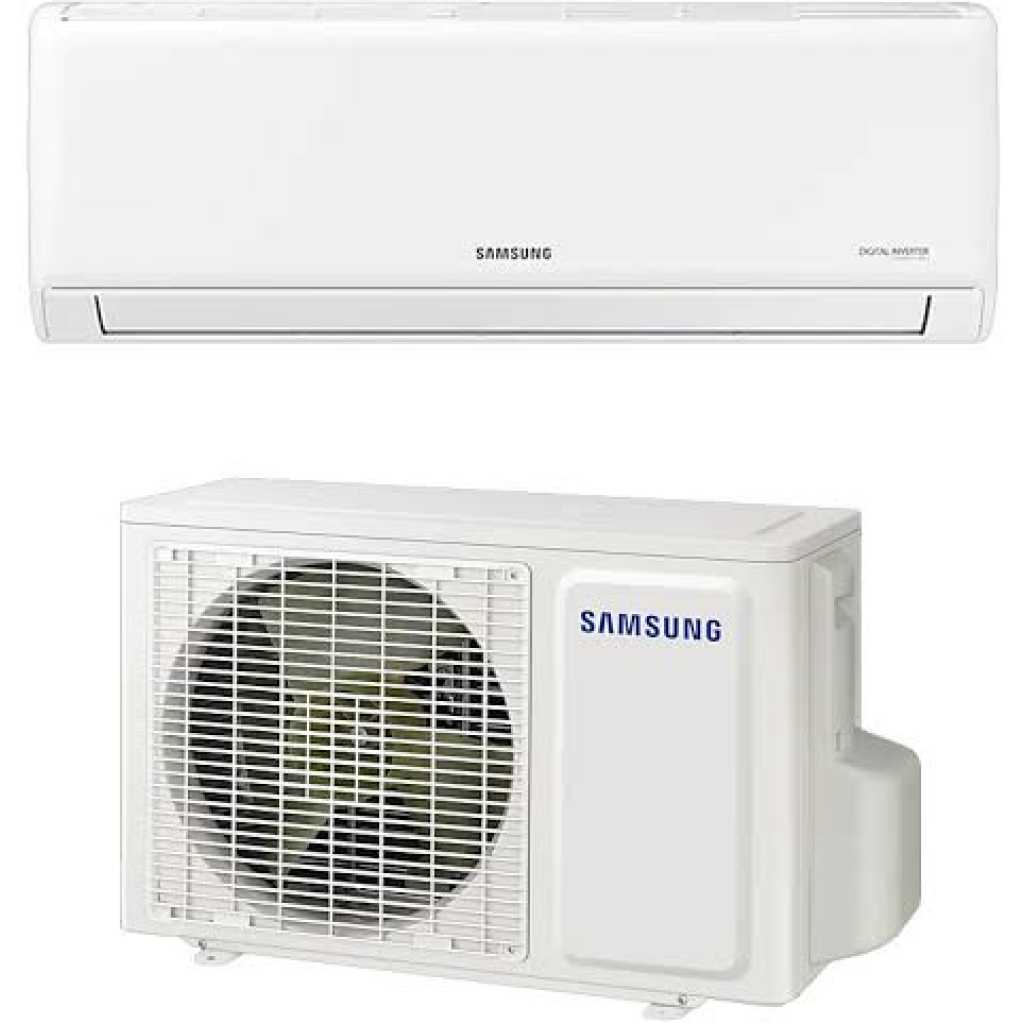 Samsung 9000 BTU Wall-Mount Inverter Air Conditioner AC With HD Filter, R410A, AR09TVHGAWK - White