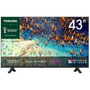 Toshiba 43-Inch Smart LED TV, Full HD with HDR & Dolby Atmos VIDAA TV, Fire TV 43V35KW - Black.
