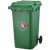 120 Litres Commercial Outdoor Large Plastic trash Dust Bin With wheel-Multicolor