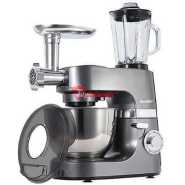 Sonifer 7 L 6 Speed 3 in 1 Food Mixer Professional Commercial Blender Stand Mixer Meat Grinder For Home- Silver