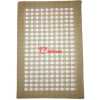 6 Square Decorative Placemats Table Mats And 1 Table Runner - Cream.