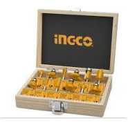 INGCO 12 Pcs Router Bits Set (12mm) AKRT1221