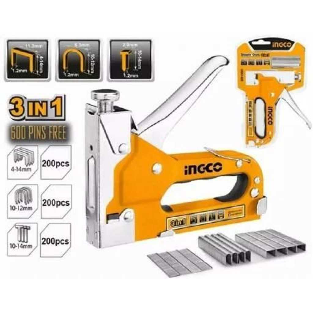 INGCO 3 In 1 Staple Gun HSG1405