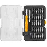INGCO 32 Pcs Precision Screwdriver Set 30PCS 4X28mm Bits