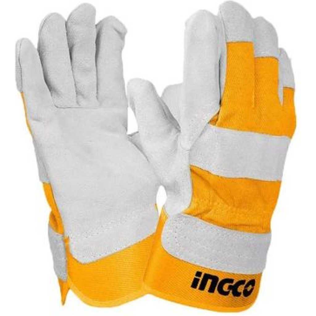 INGCO Leather Gloves HGVC02