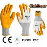 INGCO Latex Gloves HGVL04-XL