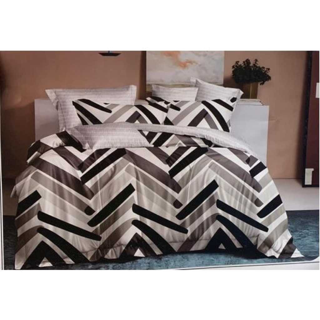 6 * 6 Duvet Set With 2 PillowCases & One Bedsheet