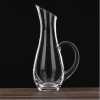 Glass Wine Decanter With Handle- Clear