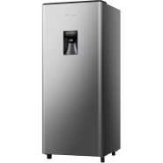 Hisense 229-Litres Single Door Fridge RR229D4WGU; Water Dispenser, Defrost Refrigerator - Silver