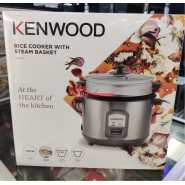 Kenwood 1.8-Litres Rice Cooker With Steamer RCM45, Stainless Steal, 1.8 Litre