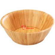 Bamboo 26Cm Bamboo Fruit Salad Serving Bowl Dish – Brown Serving Dishes Trays & Platters TilyExpress