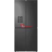 Hisense 561L Multi Door Fridge RQ561N4AB1 - 4 Double Frost Free Refrigerator With Water Dispenser - BlackRefrigerator